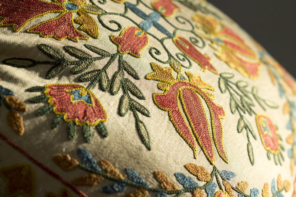 Pure Silk Royal Suzani Pillow