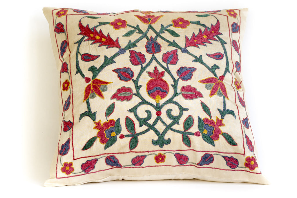 Flourish Suzani Pillow