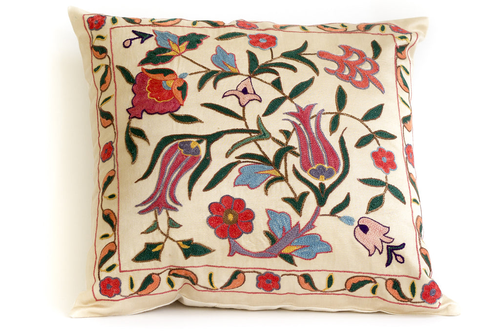 Floret Suzani Pillow