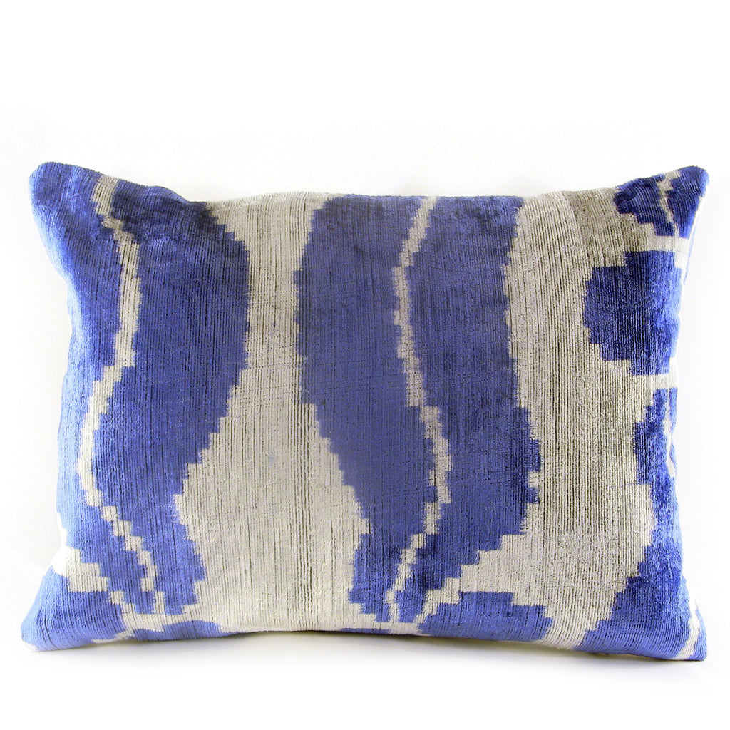 Bereket Ikat & Velvet Pillow