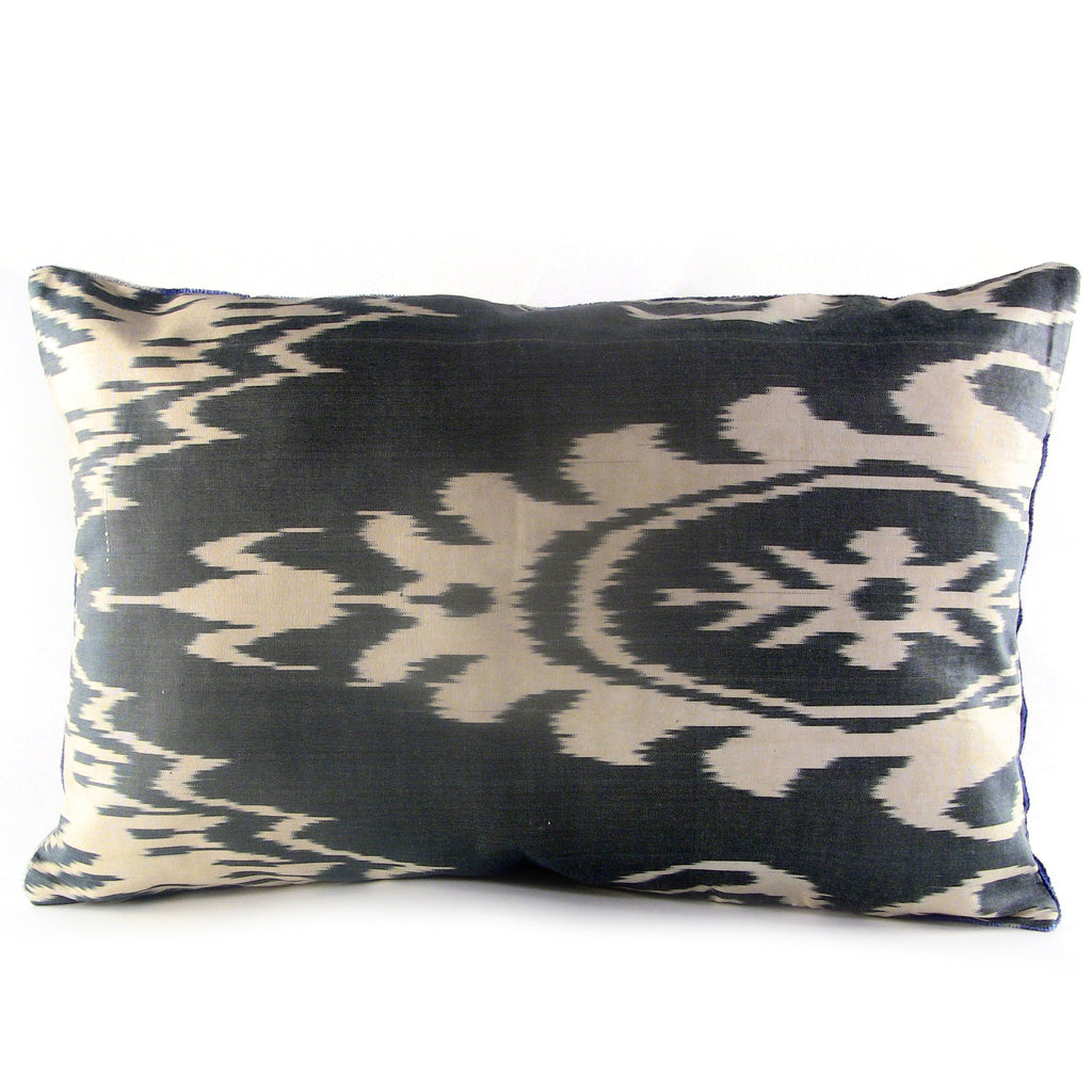 Bereket Ikat & Velvet Pillow