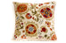 Pure Silk Lilly Suzani Pillow