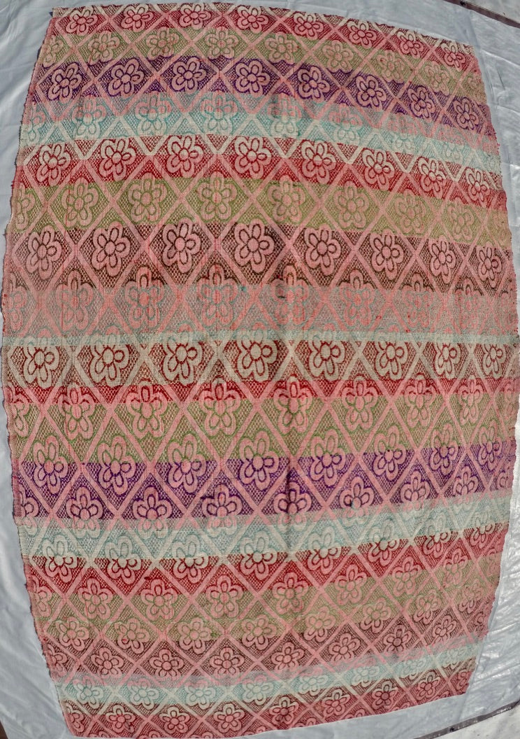 New Handwoven 100% Cotton Anatolian Kilim 5’ X 8’2”