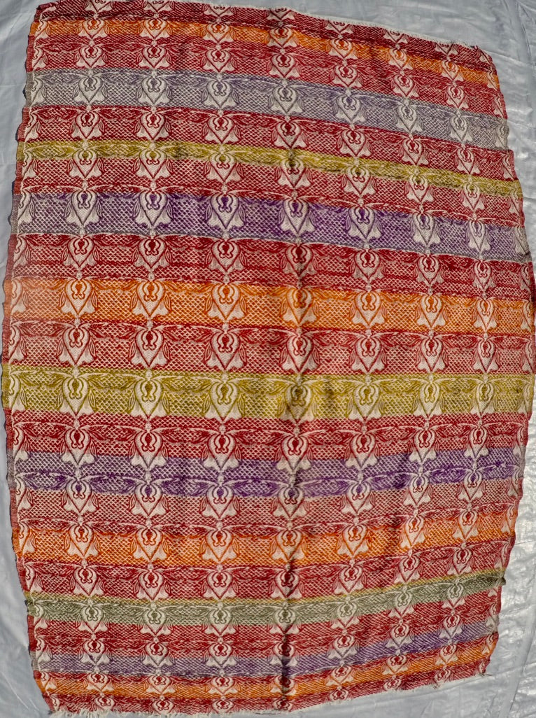 New Handwoven 100% Cotton Anatolian Kilim 4’4” X 6’4”